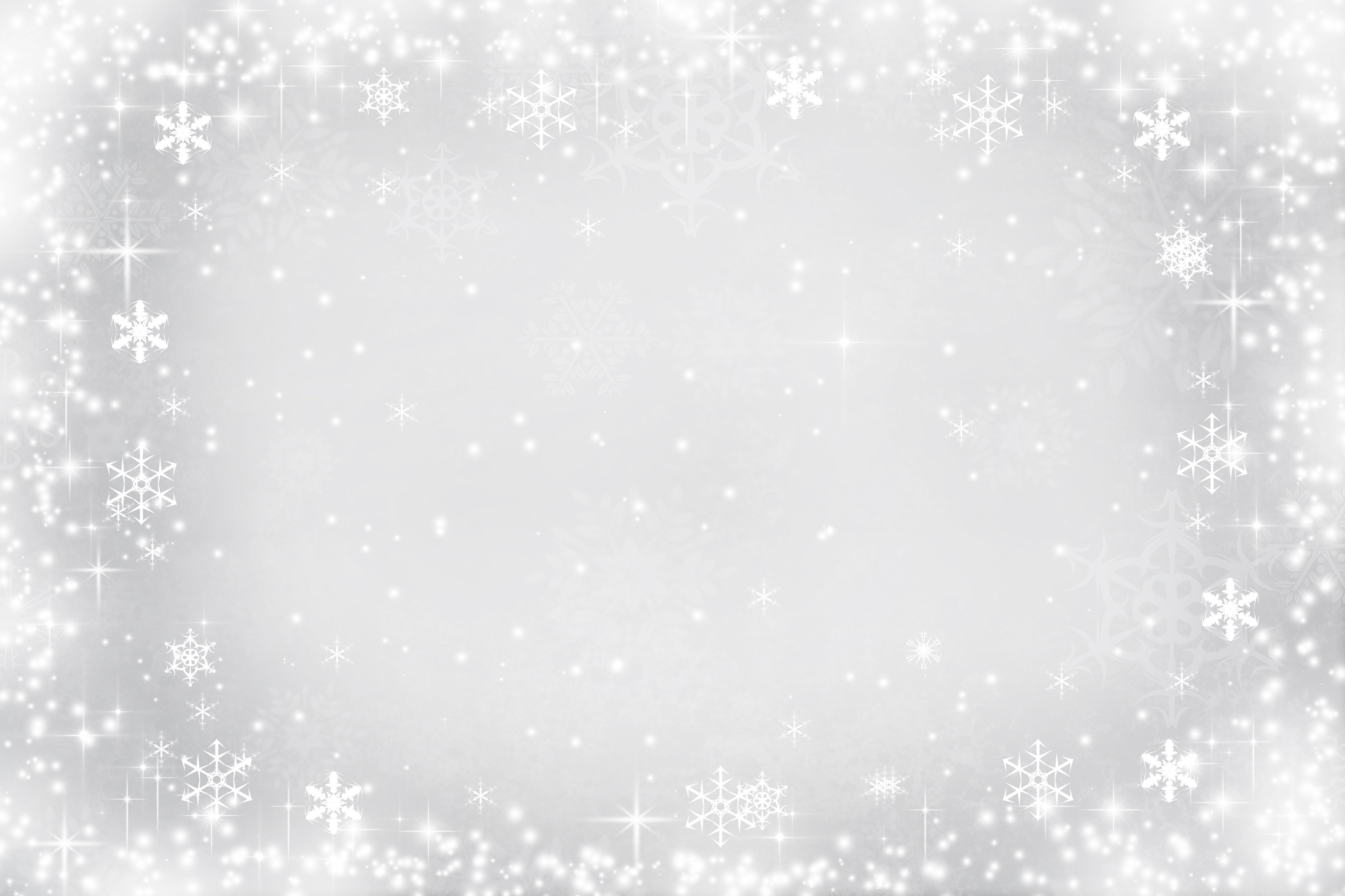 Christmas Snowflakes Background